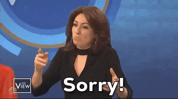 Sorry Melissa Villasenor GIF by Saturday Night Live